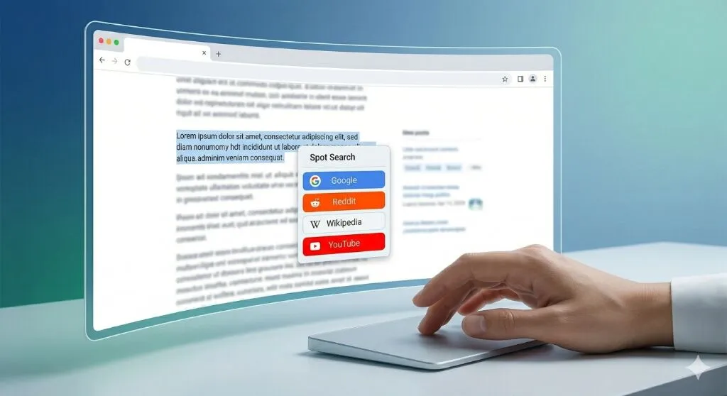 Spot Search Tool Demonstration