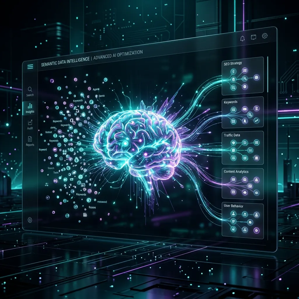 AI Keyword Clustering Concept